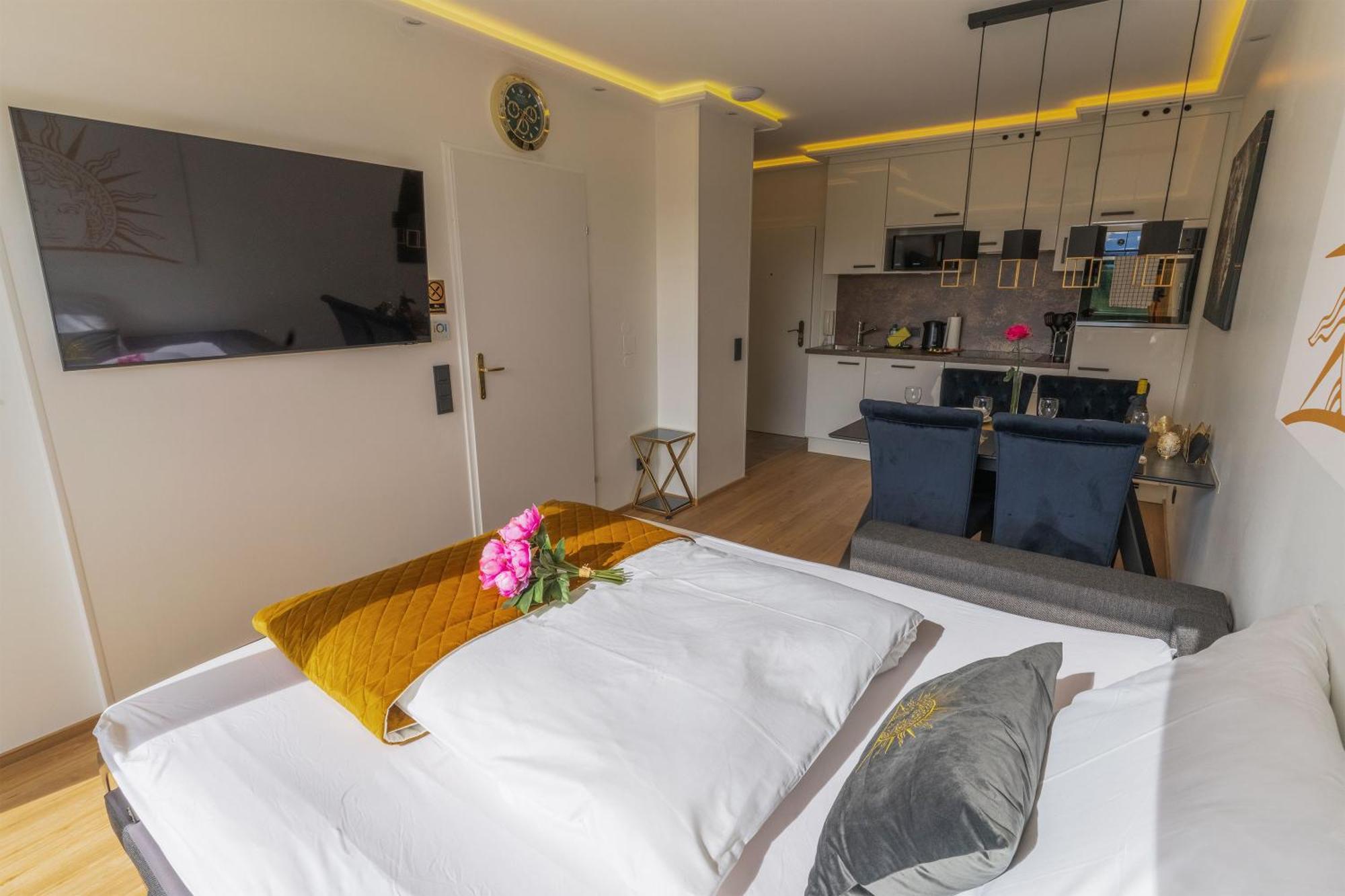 Ct-Gold Penthouse Bodensdorf Amatera Privater Seezugang Hallenbad, Skiarena Gerlitzen Dış mekan fotoğraf