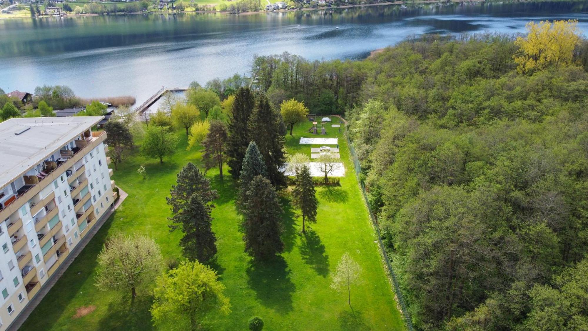 Ct-Gold Penthouse Bodensdorf Amatera Privater Seezugang Hallenbad, Skiarena Gerlitzen Dış mekan fotoğraf